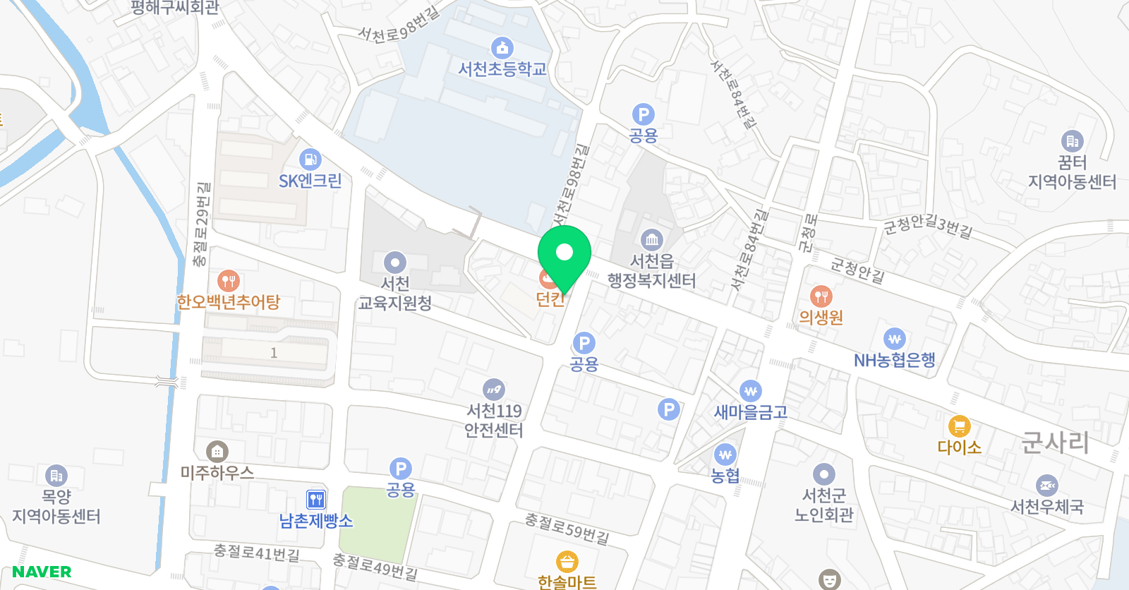 피아노숲 음악학원 위치
