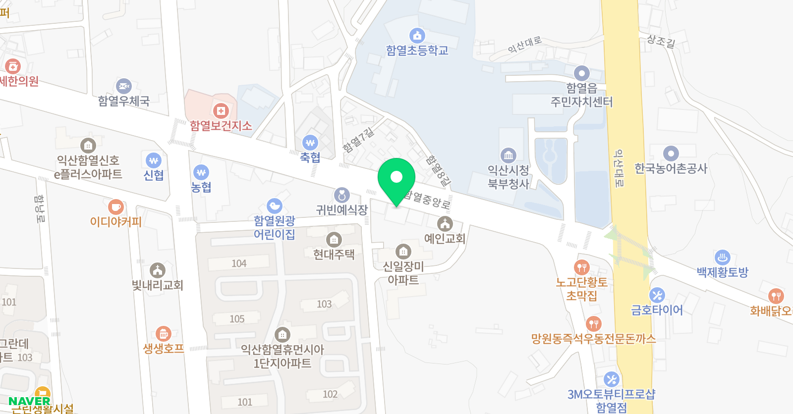 명문 학원 위치