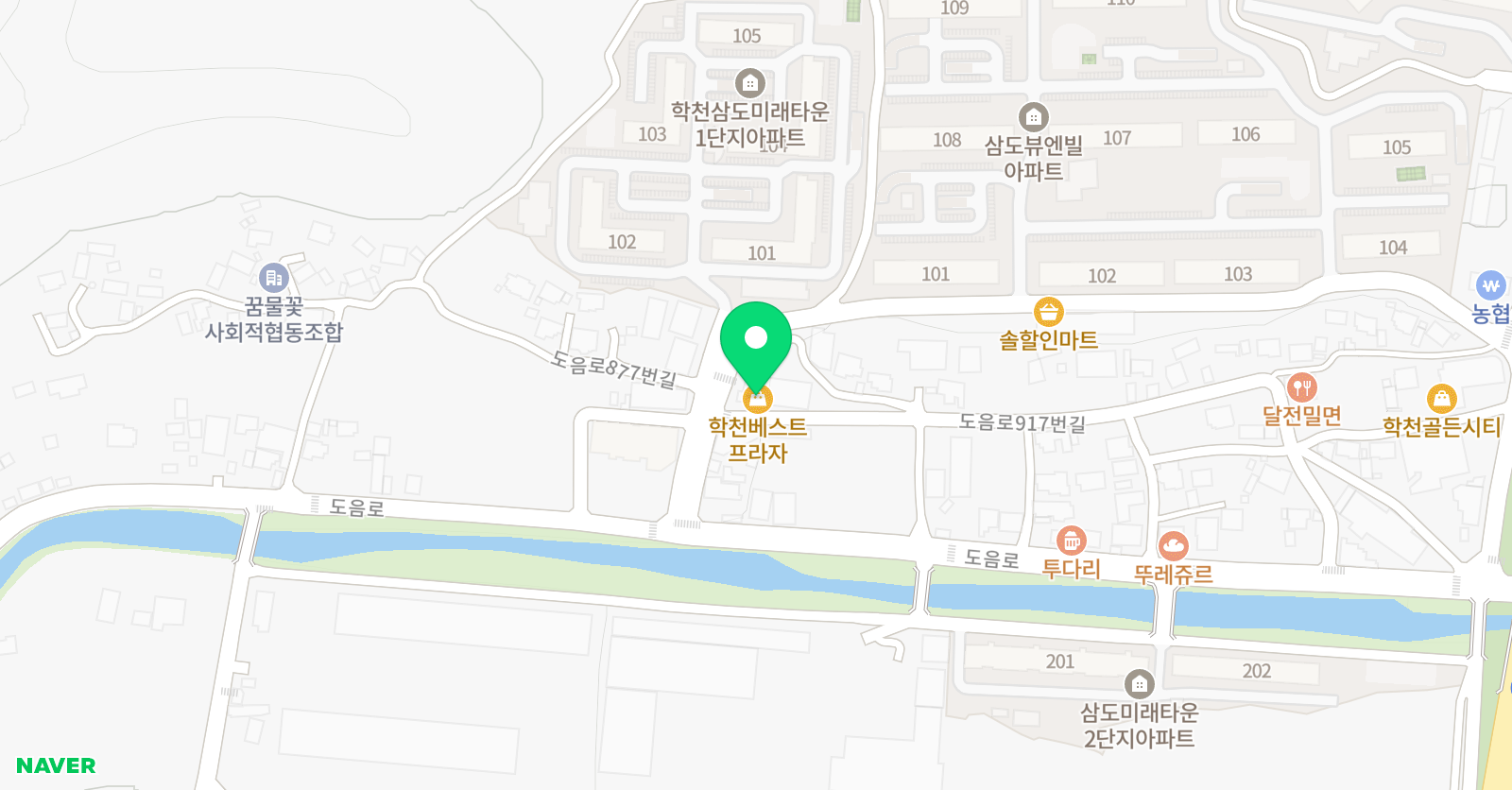 국가대표 강철 태권스쿨 위치