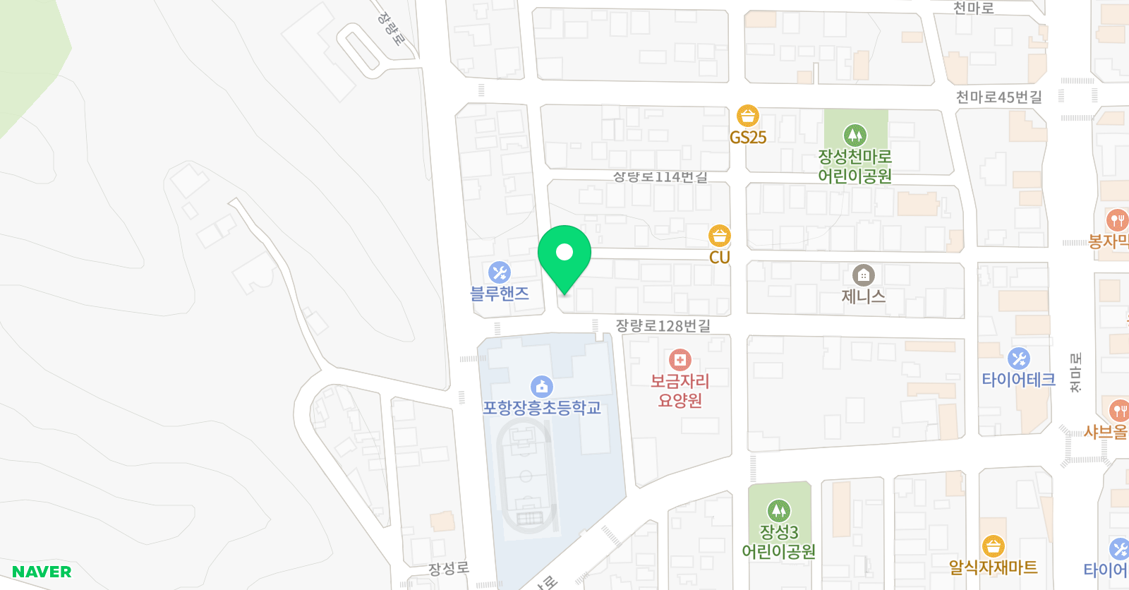 희망찬 태권스쿨 위치