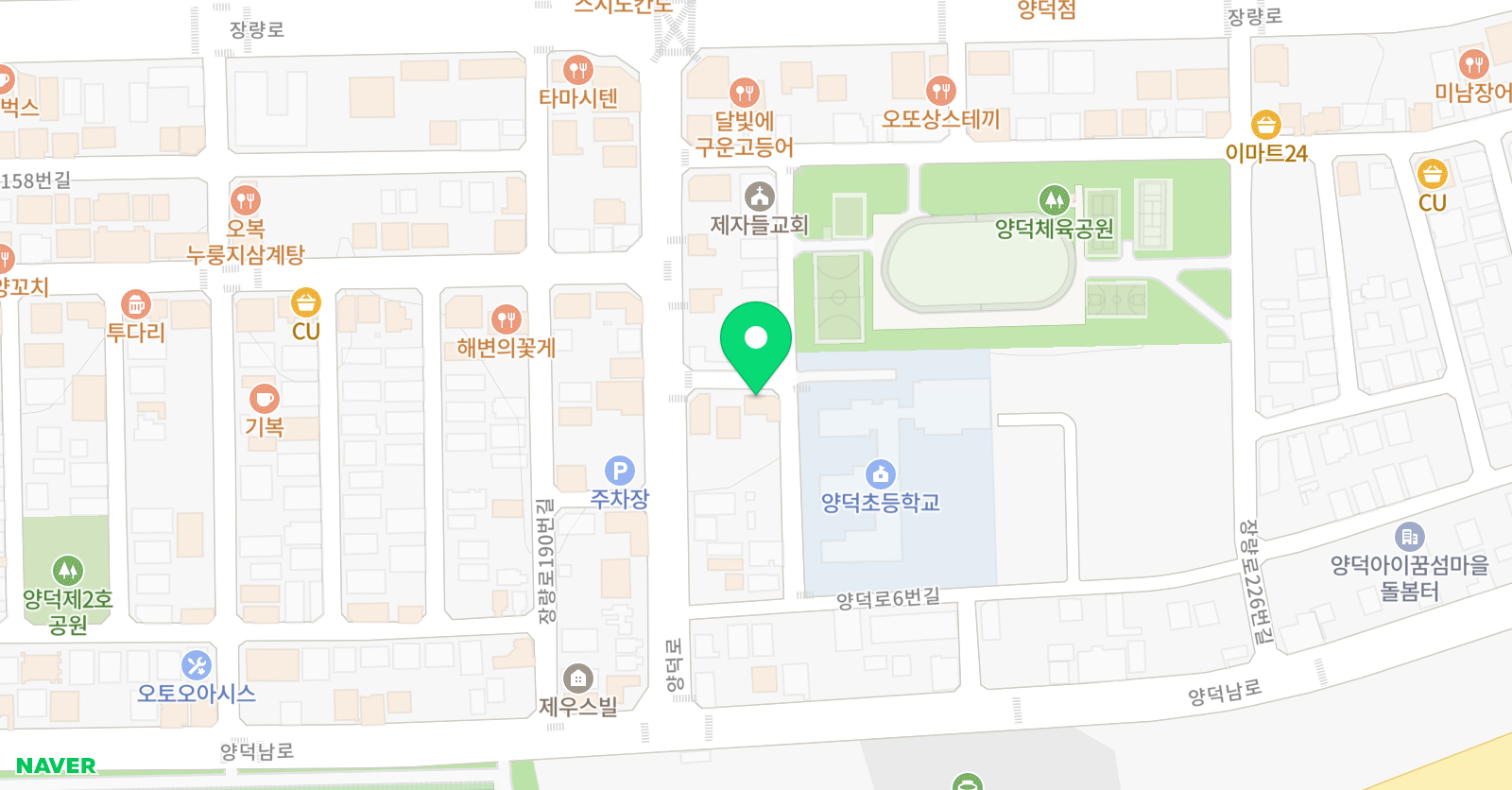양덕셀라 음악학원 위치