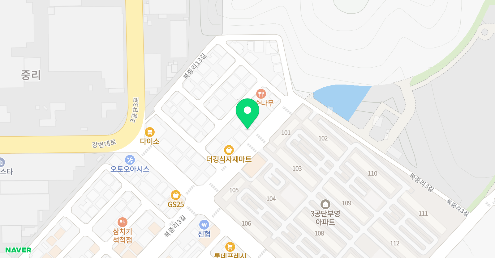 윤선생 우리집앞영어교실 석적부영점 위치