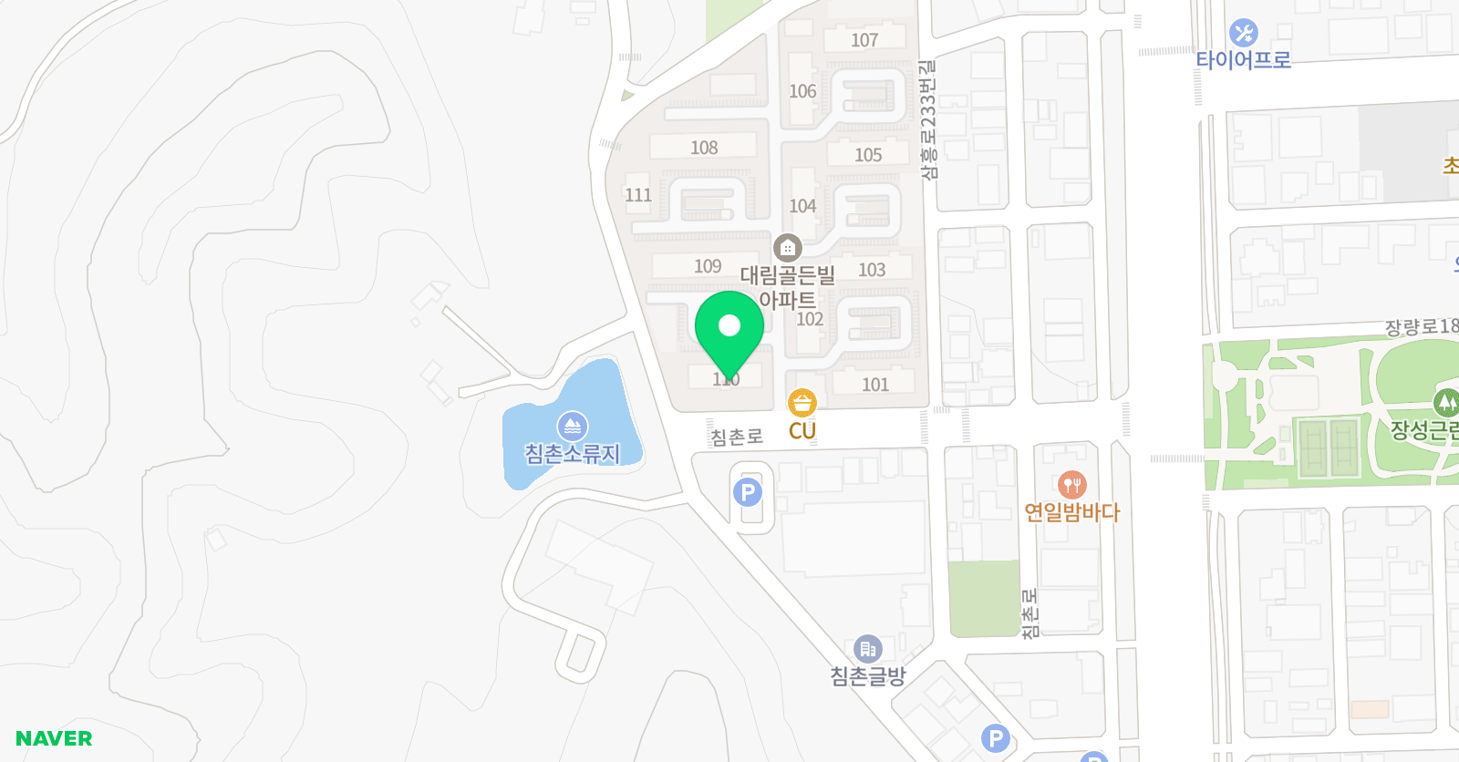 스마트해법 영어 장성대림엘리트교실 위치