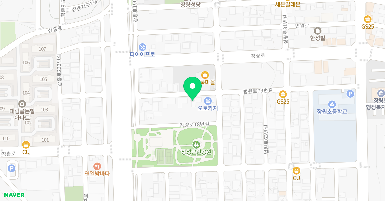리더 유소년축구센터U12 위치