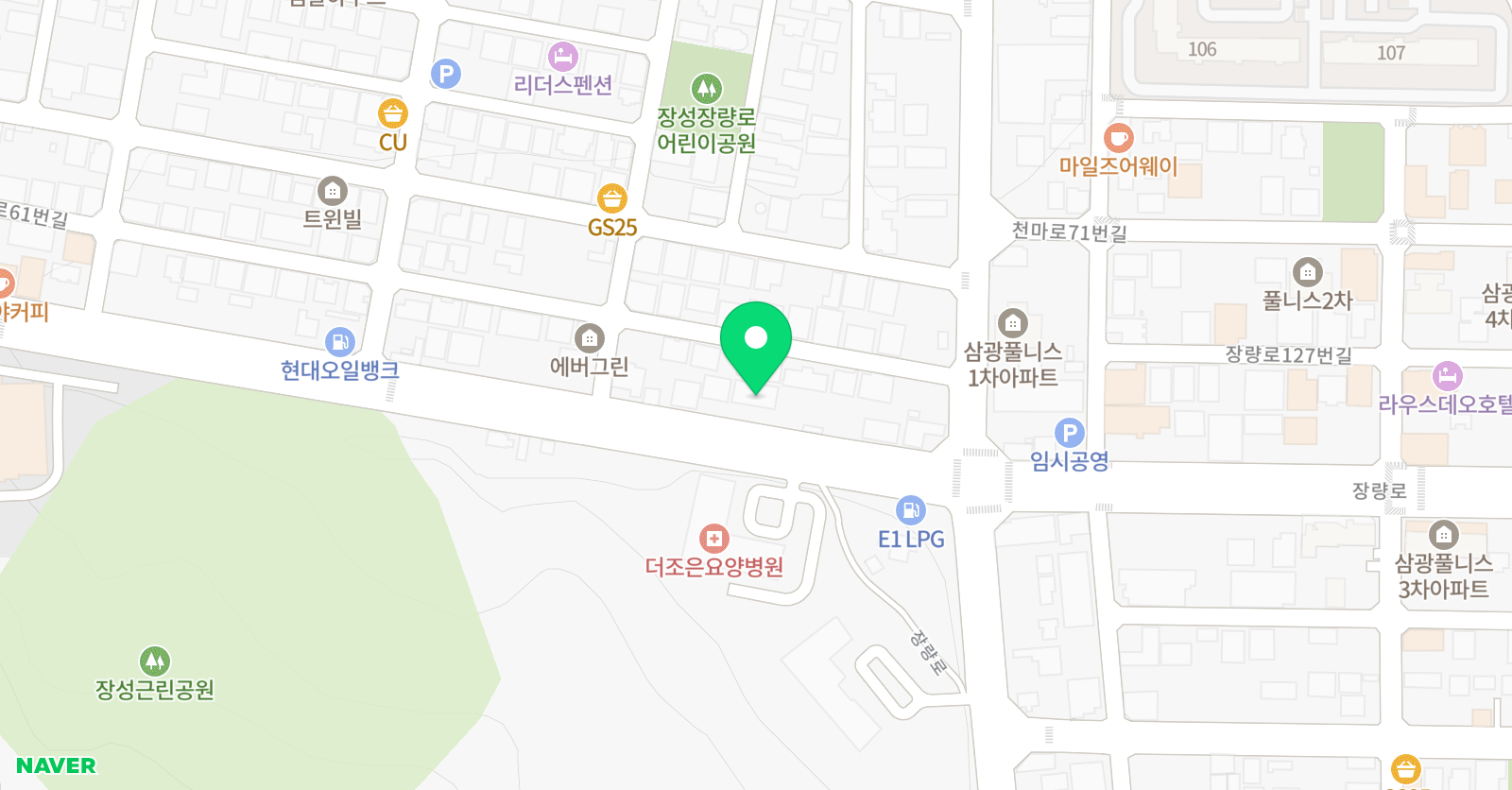 안쌤의똑다기 영어 위치