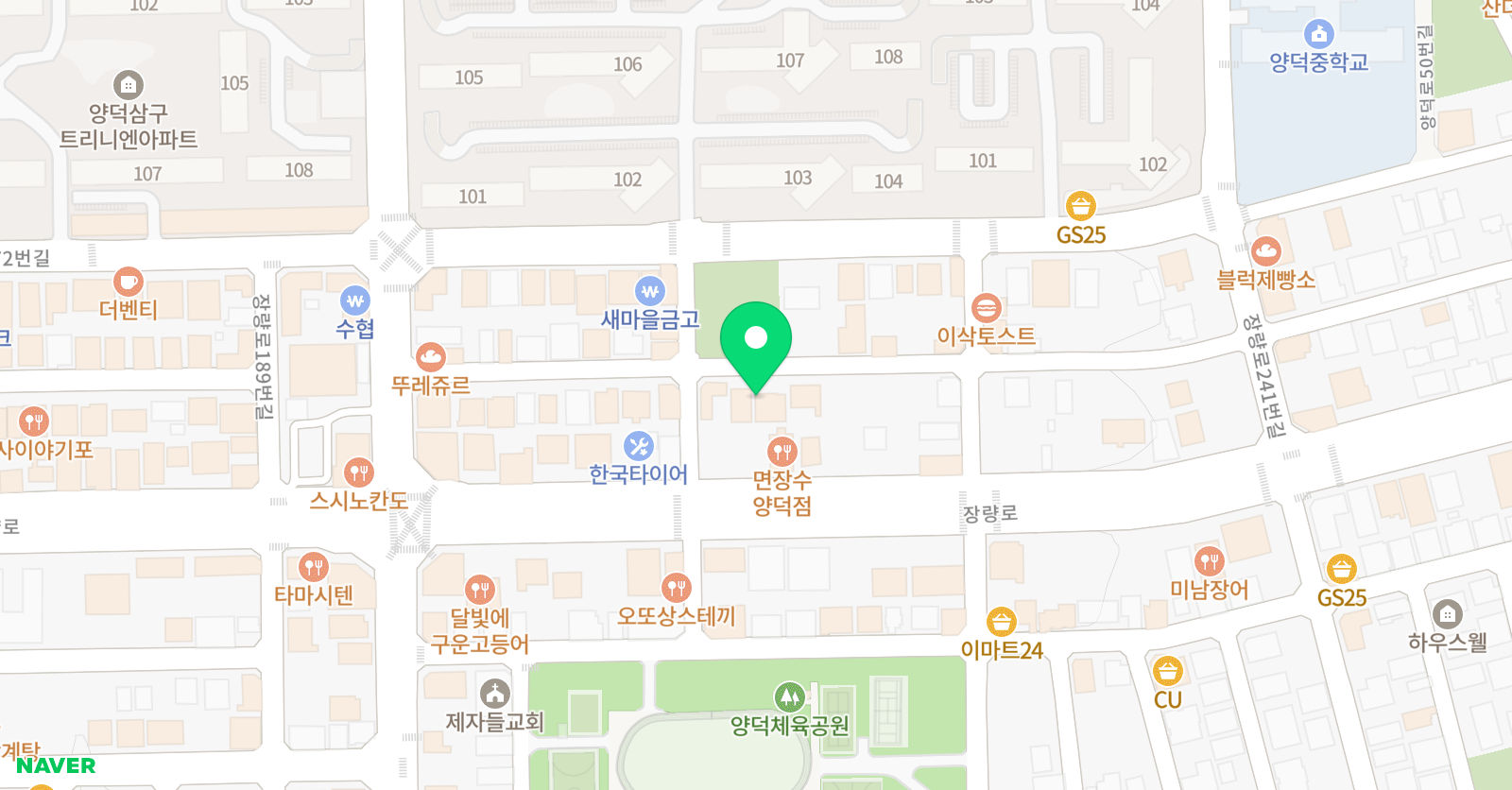 플레이팩토 포항양덕센터 위치