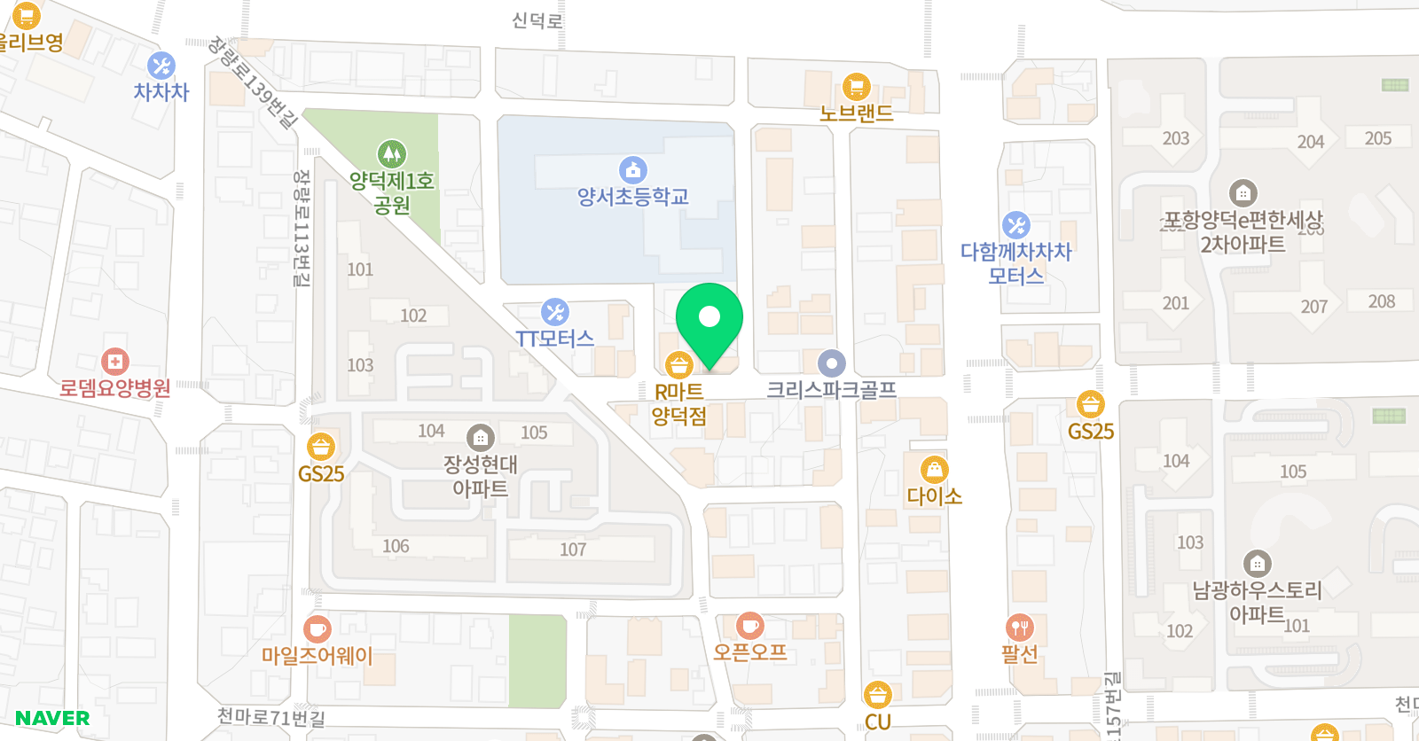 선 수학학원 위치
