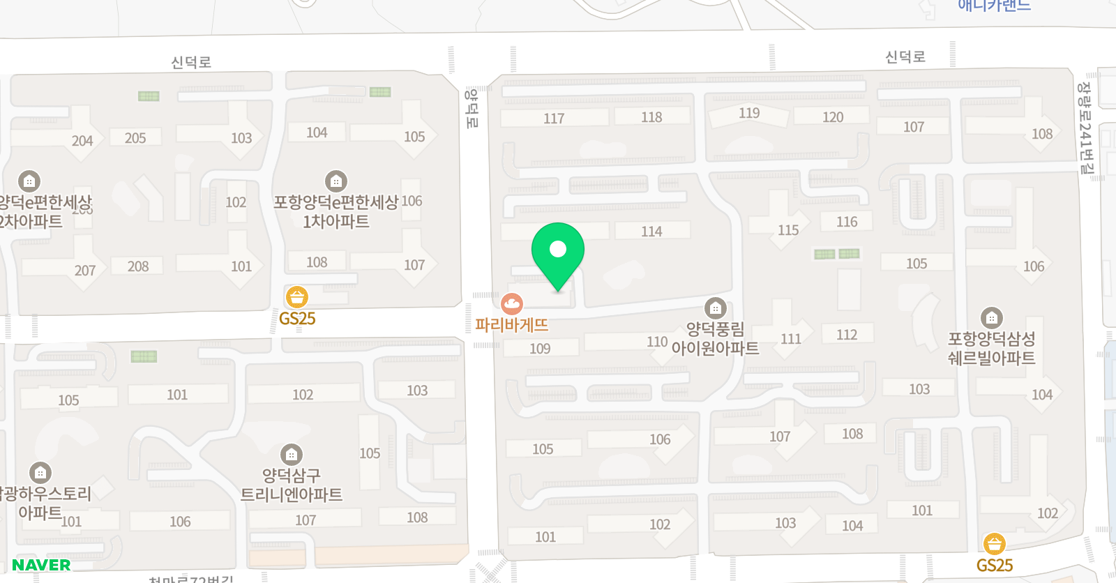 지효진 영어학원 위치