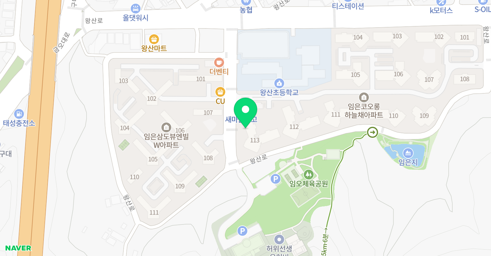 정진이 영어교실 위치