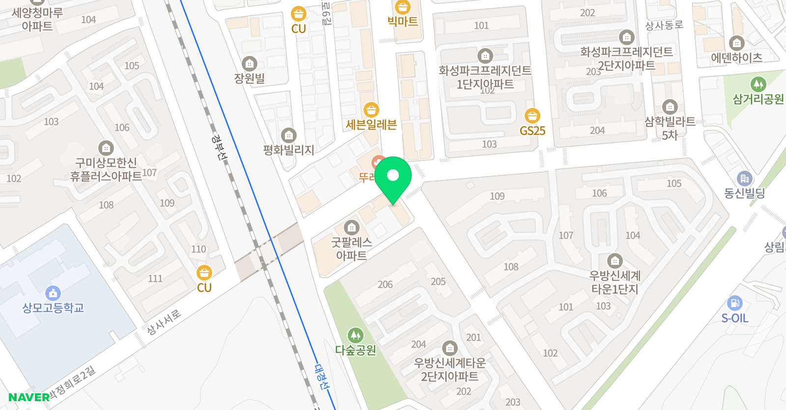 매쓰플러스 수학학원 위치