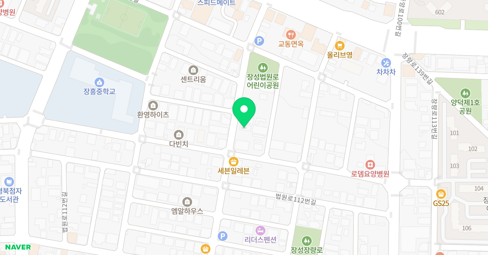 MJC댄스 장성점 위치