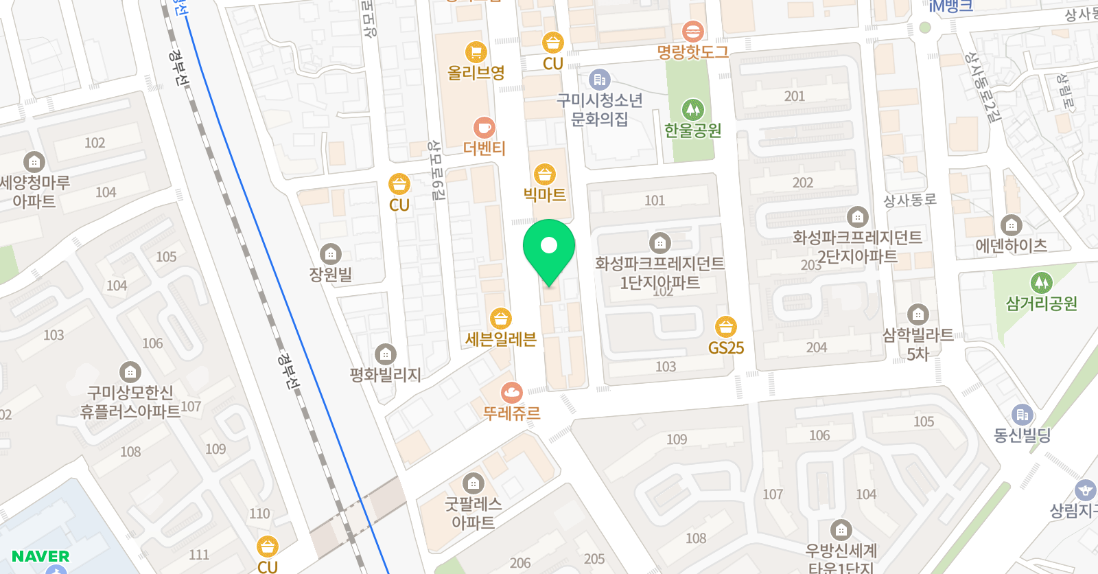 이엔엠 영수학원 위치