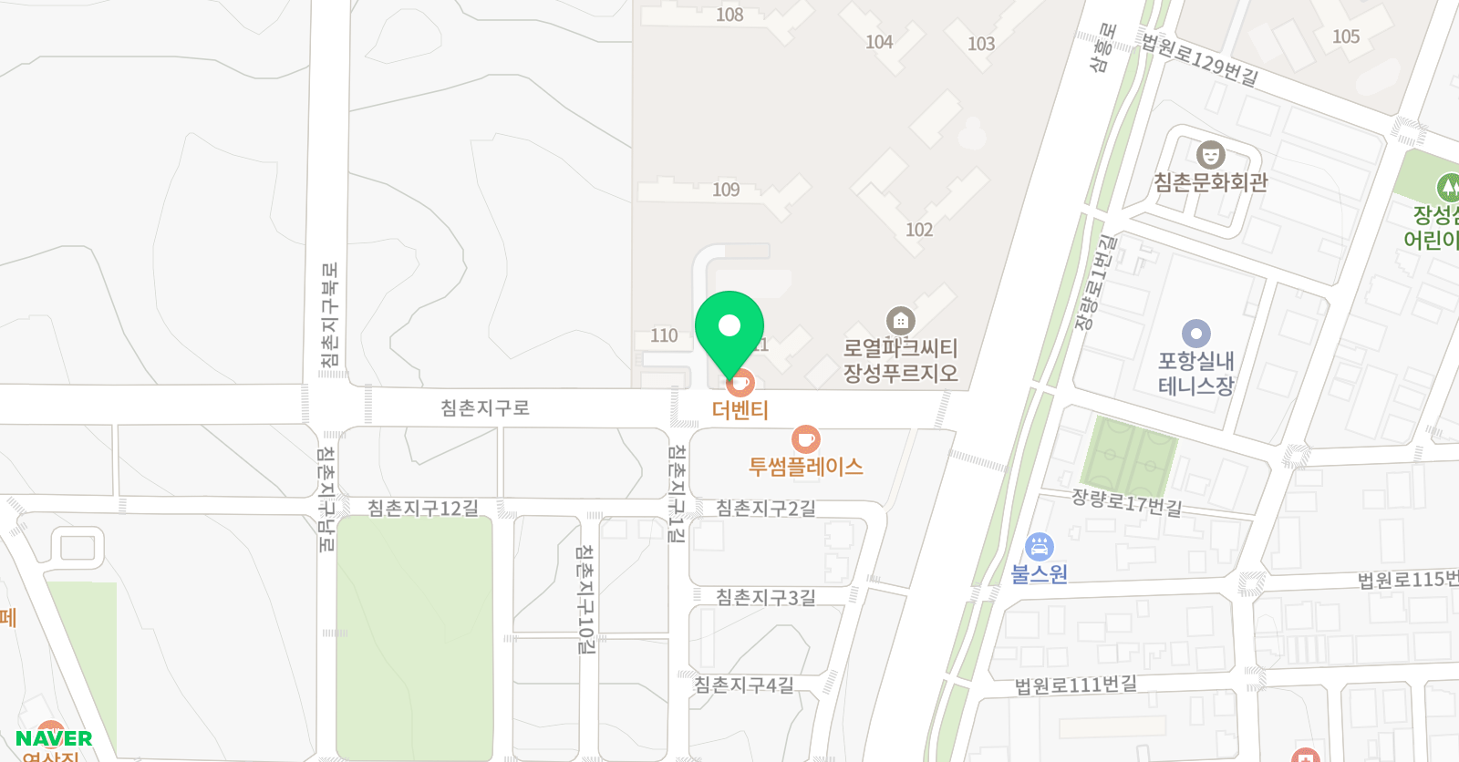잉글리시아이 영어교습소 장성푸르지오 위치
