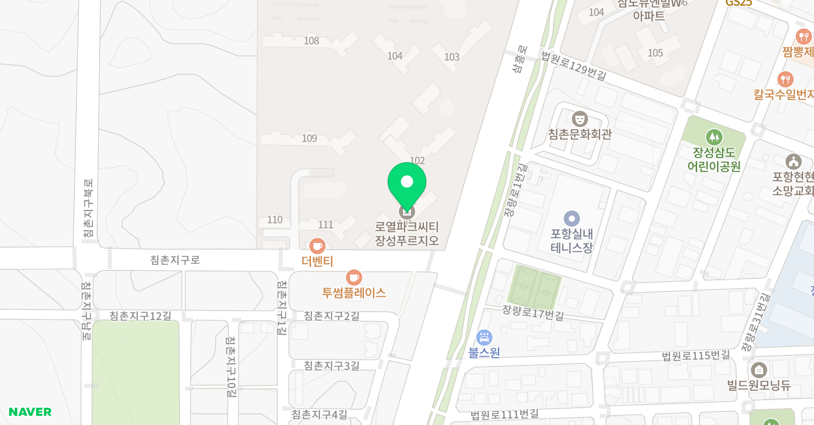 플로라 영어학원 위치