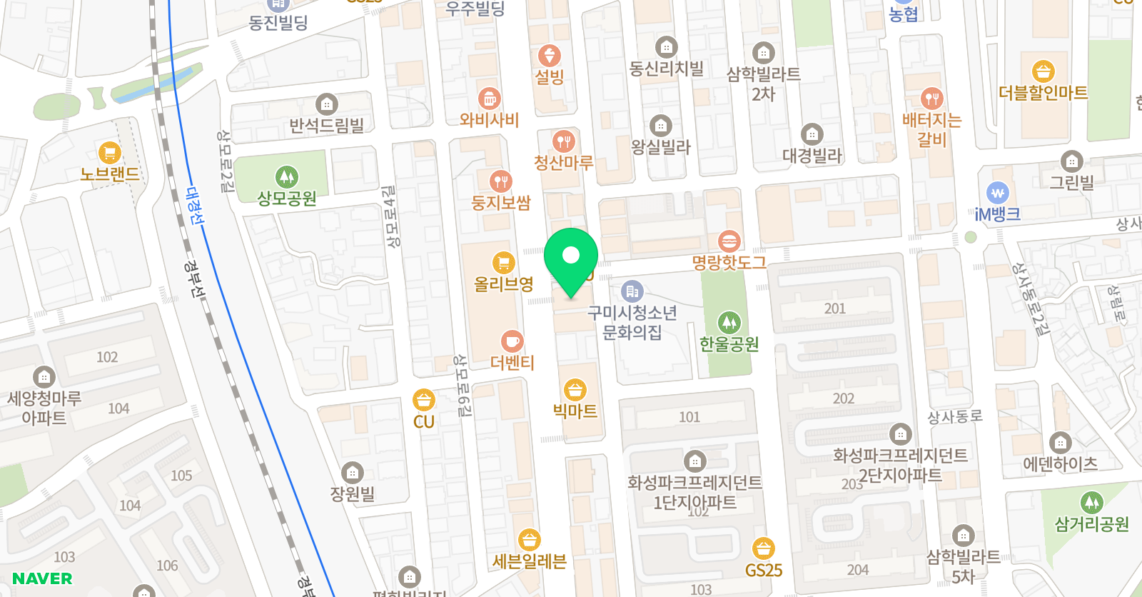 이프영어회화 상모사곡 위치