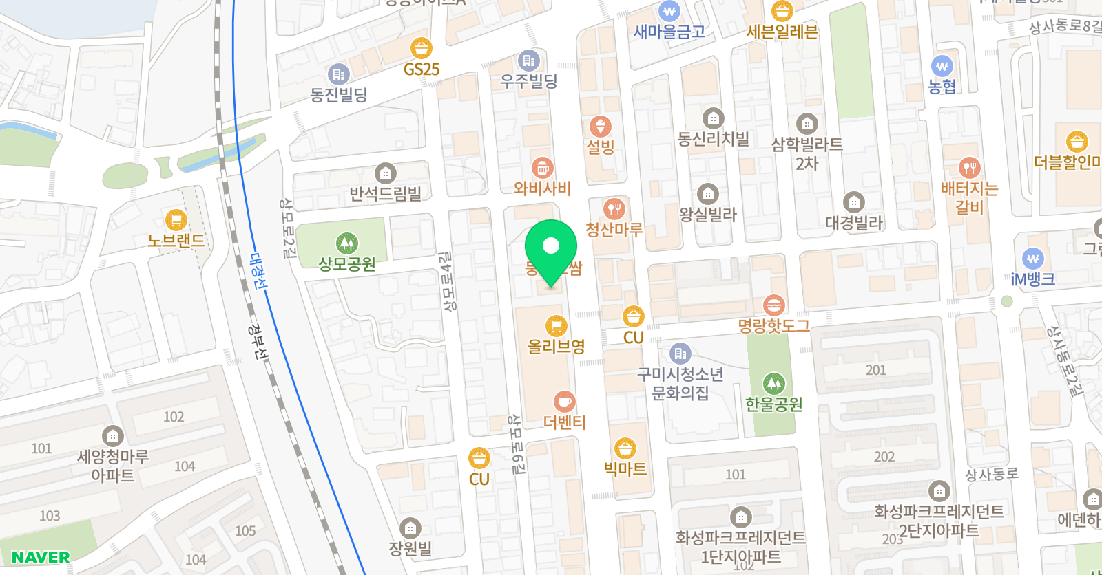 이헌수학입시 학원 위치