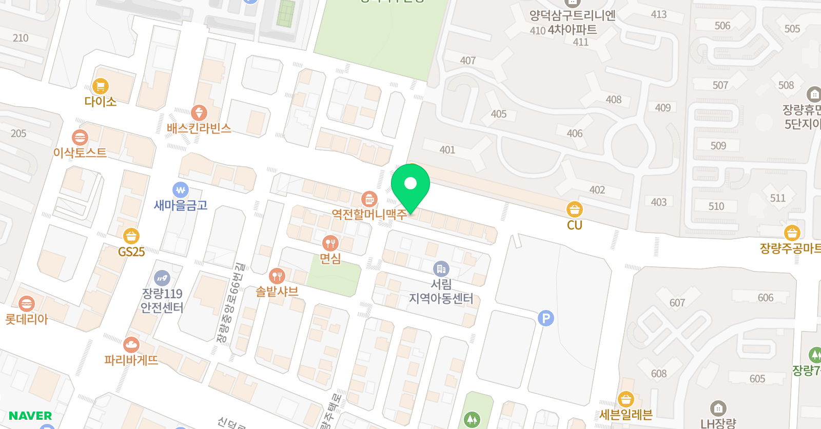 한줄 수학 위치