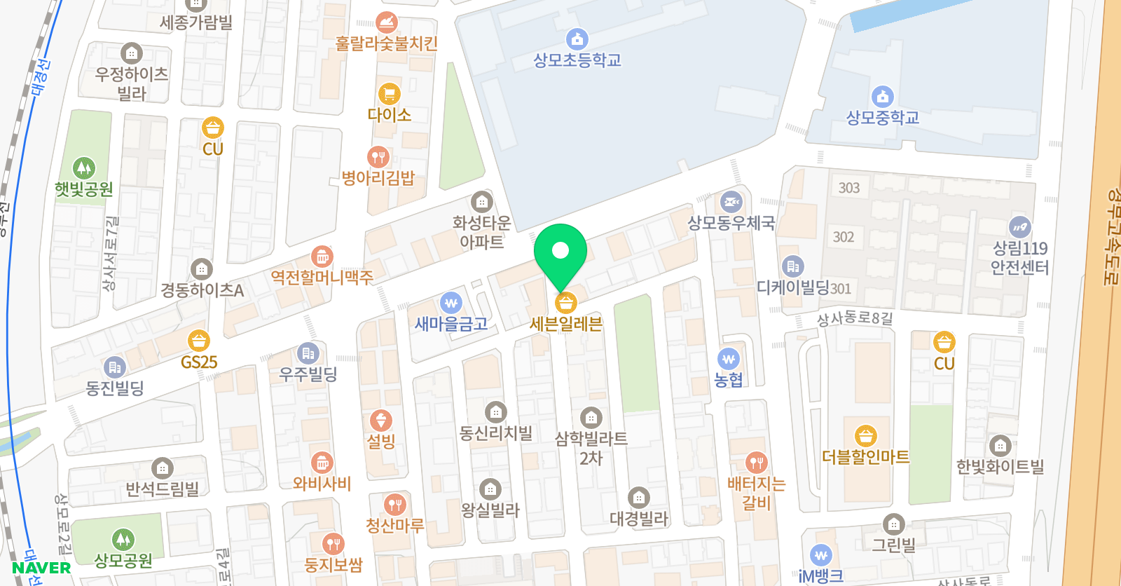 상상 미술학원 위치