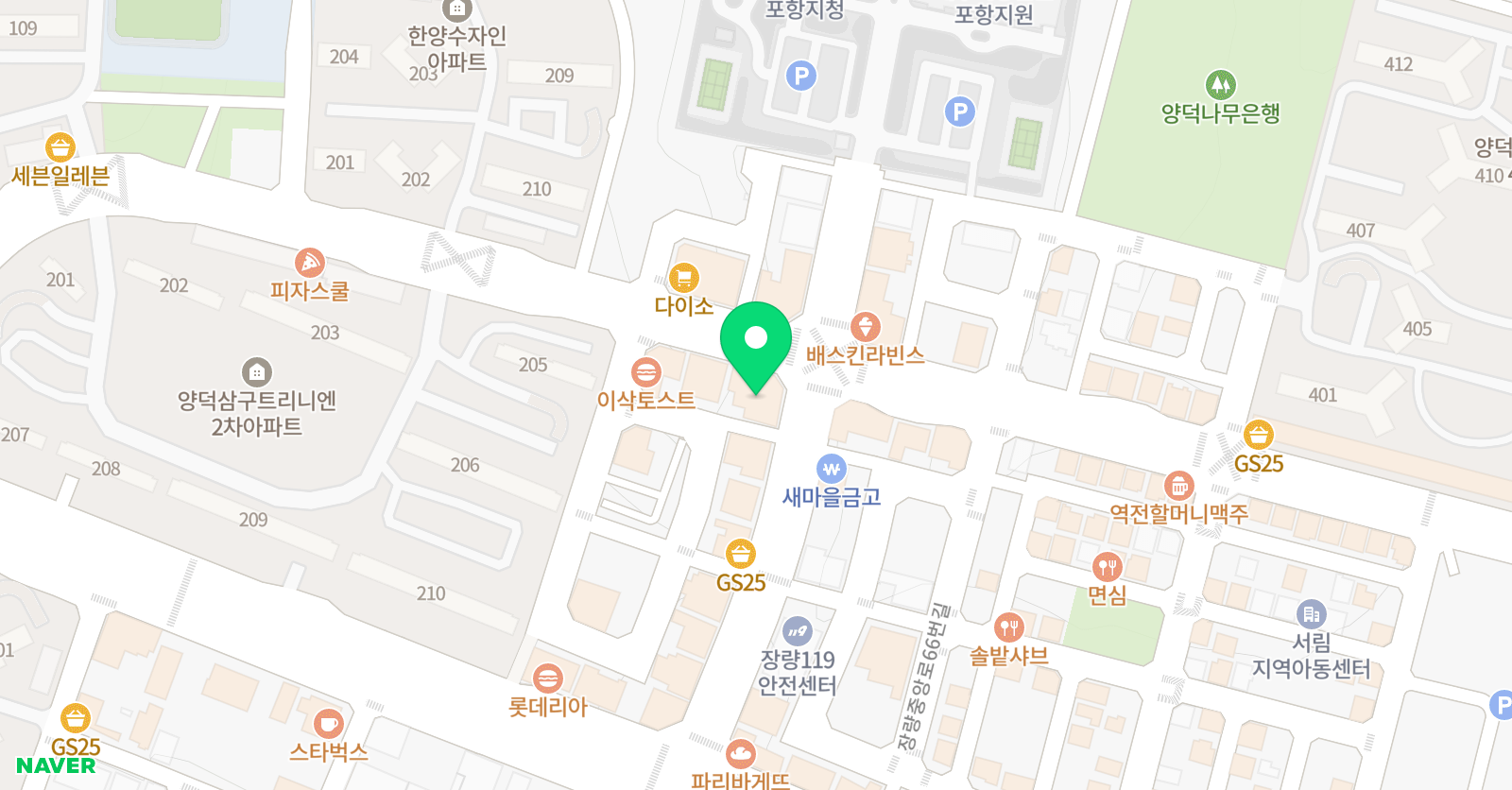 법원엑츠 어학원 법원 수학의힘 위치