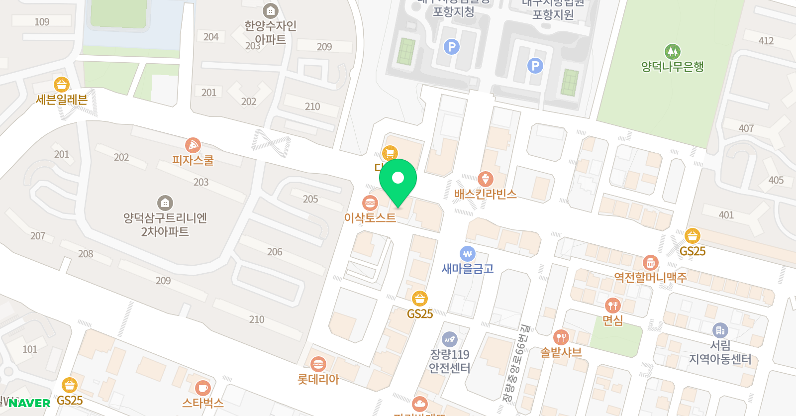독해력 수학학원 위치