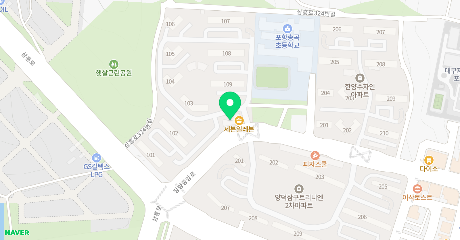 미리내 독서논술 교습소 위치