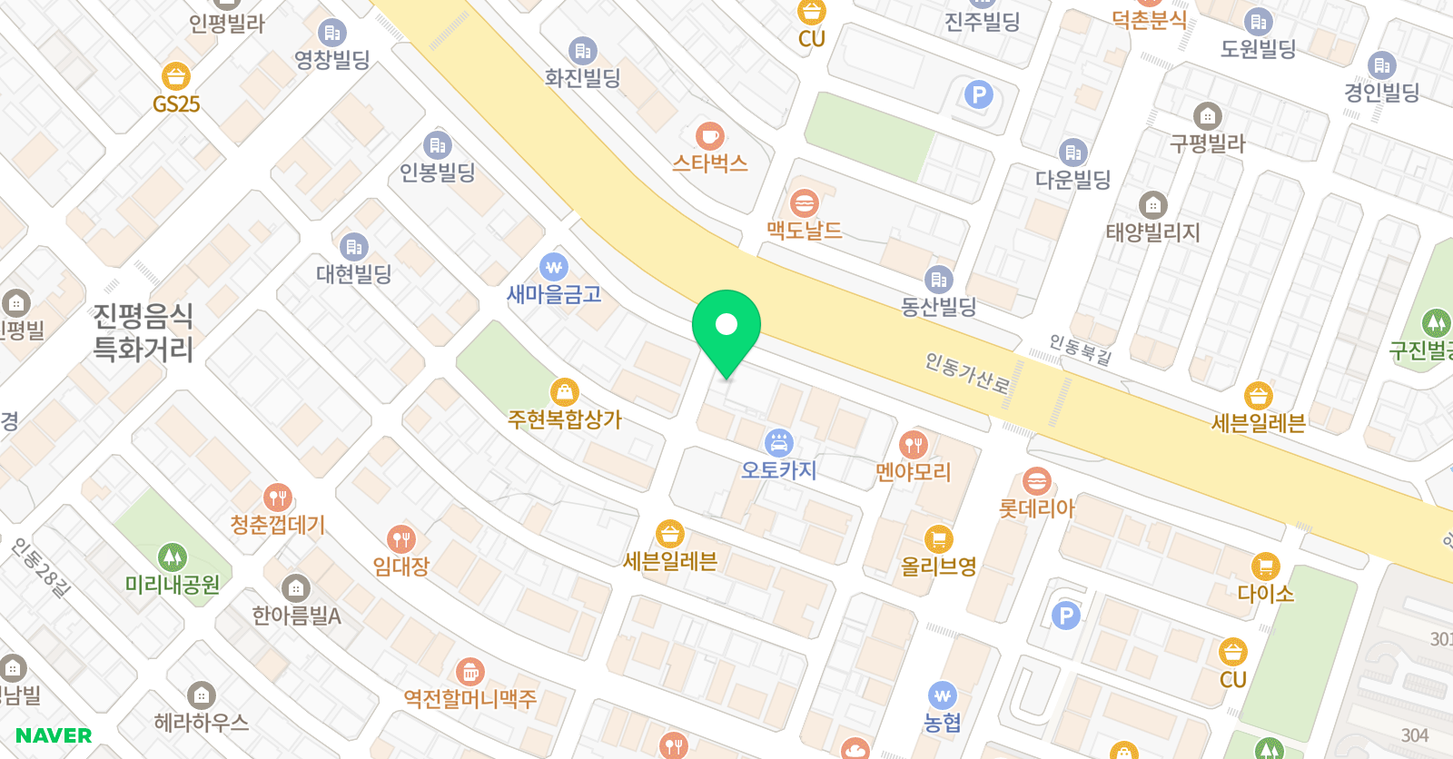 고려대학교 청운 위치