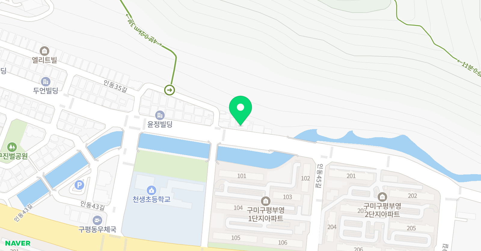 CM 수학학원 위치