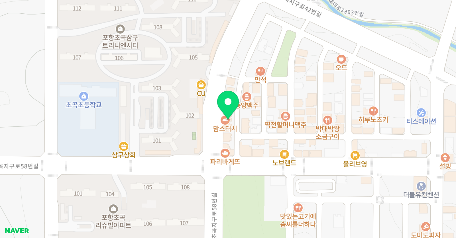 아젤리아 음악학원 초곡 위치