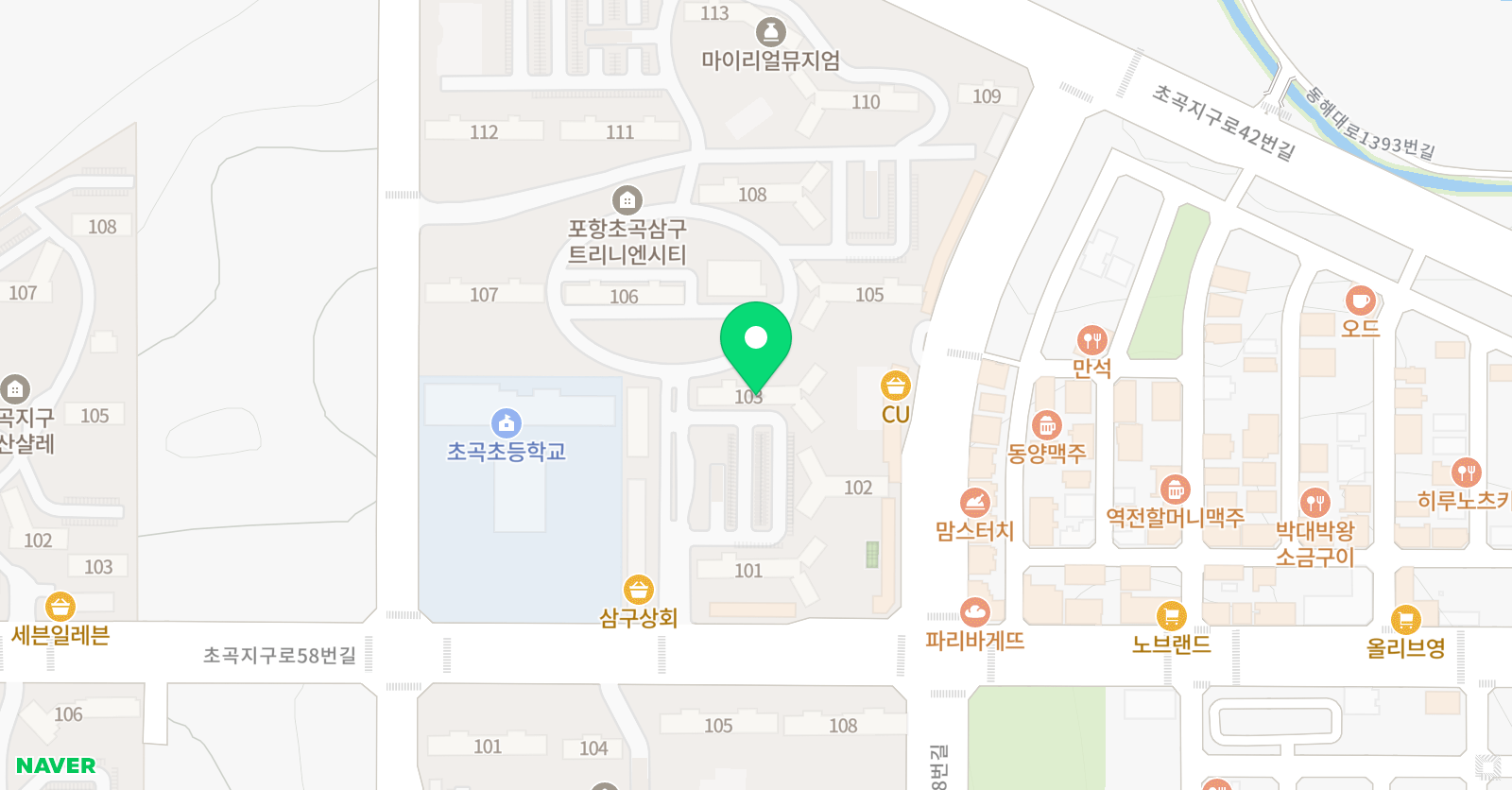 초곡 수학의달인 위치