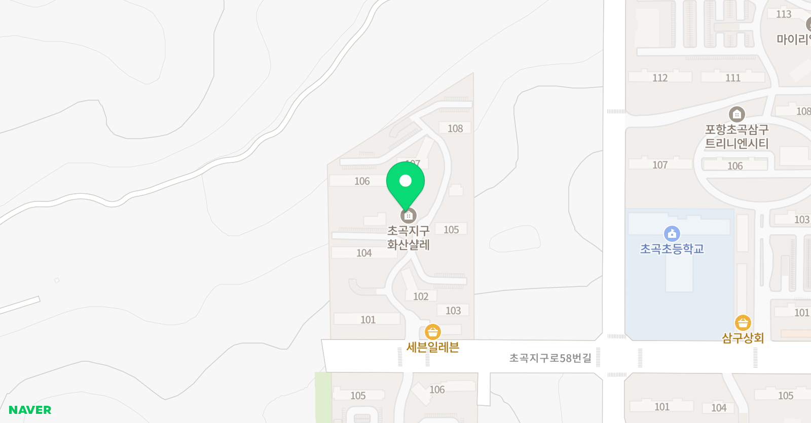 ITC 영어 포항2지점 위치