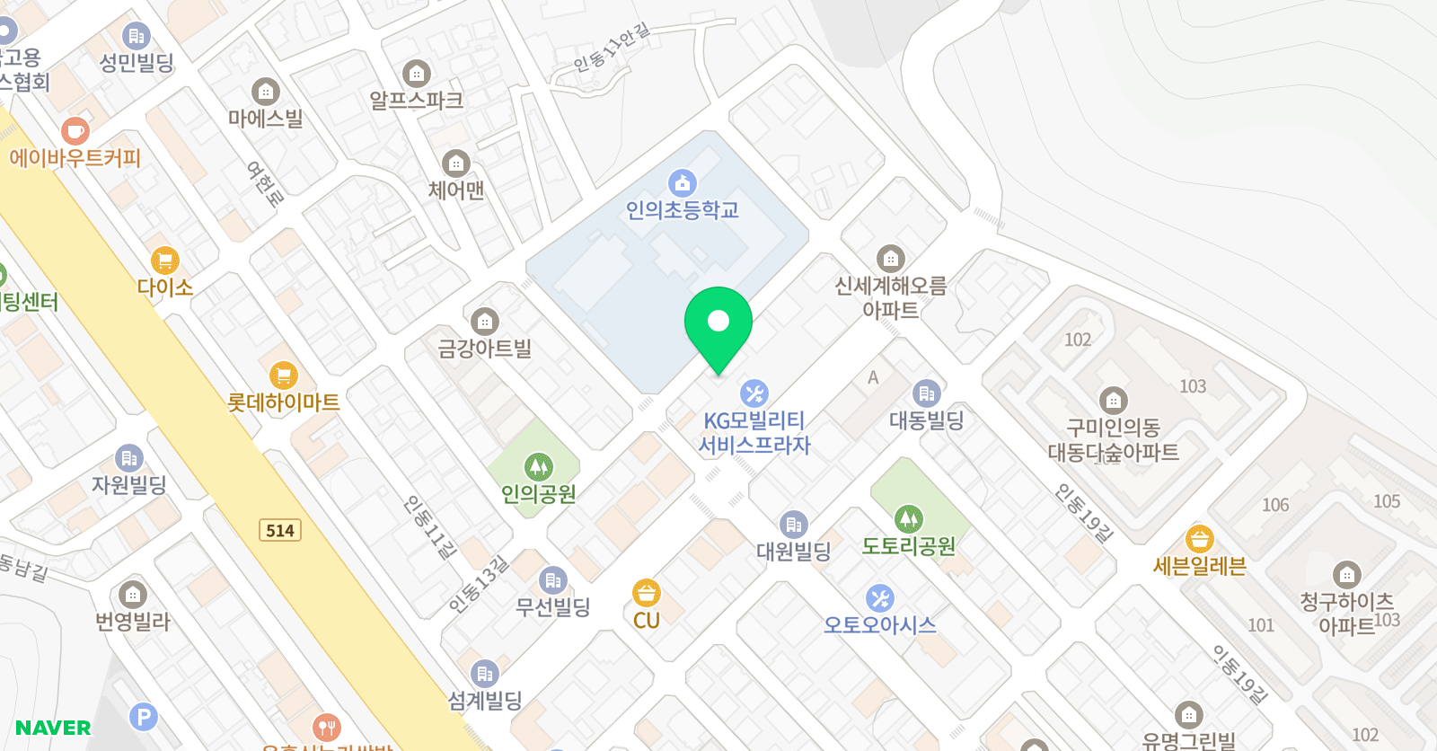 아이 피아노학원 위치