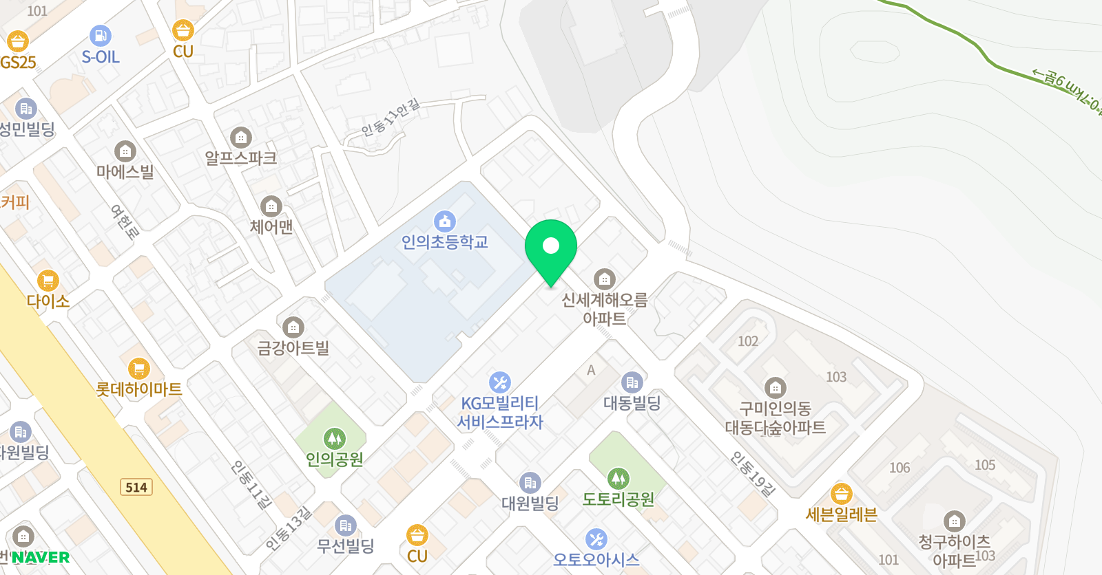 용인대 국가대표 태권도장 위치