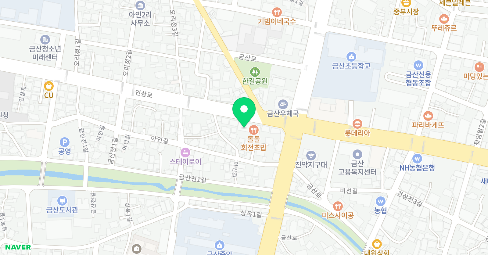 이룸 수학교습소 위치