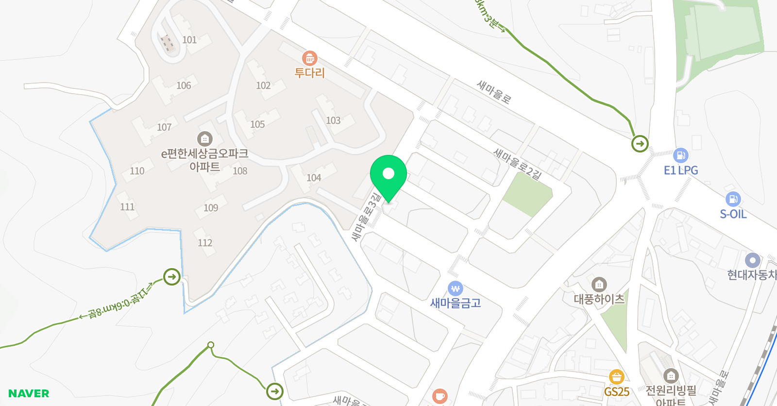 비고츠키 학원 사곡 위치