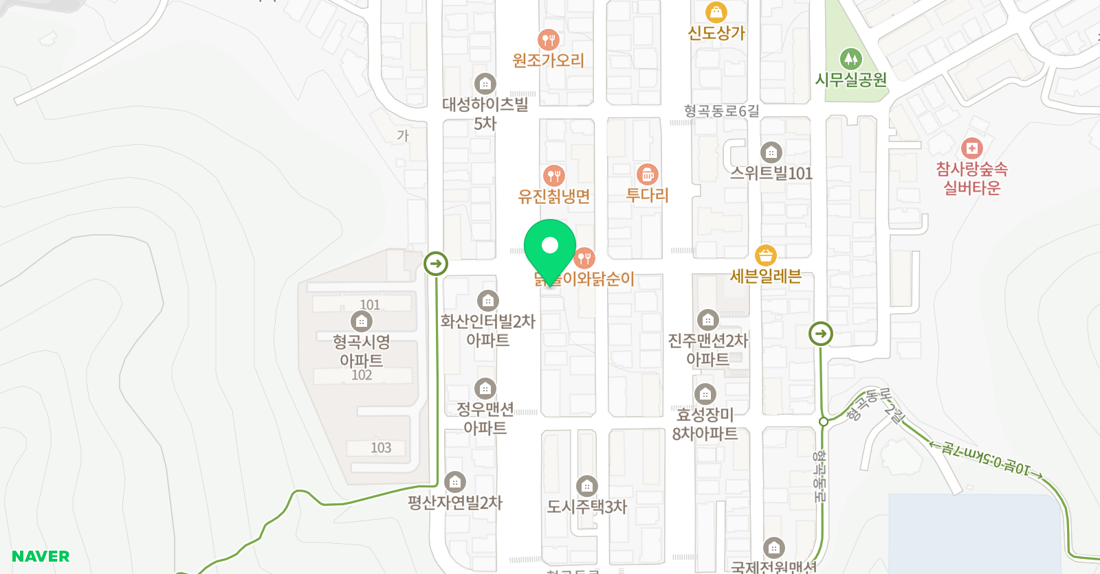 올인원 학원 위치