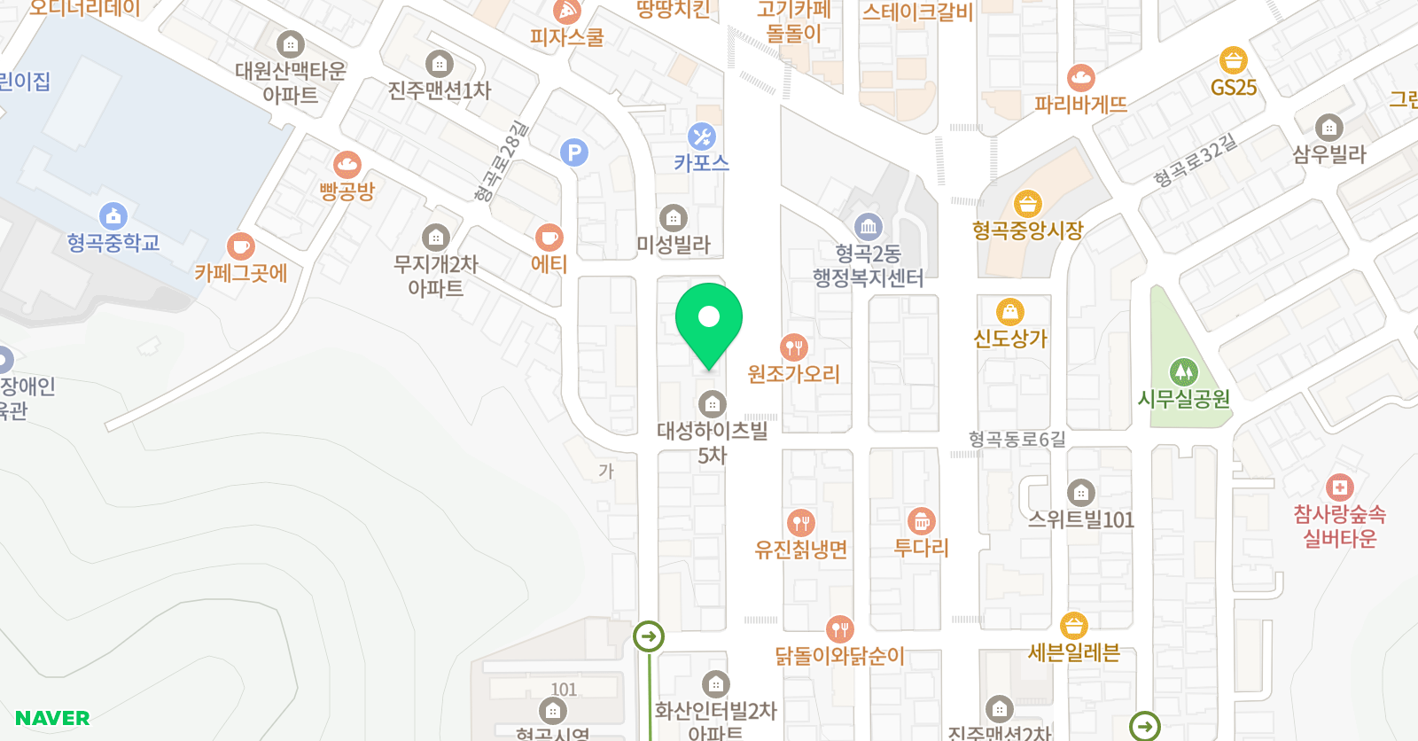 탑스터디 수학학원 위치