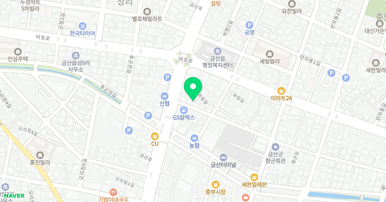 색조 미술학원 위치
