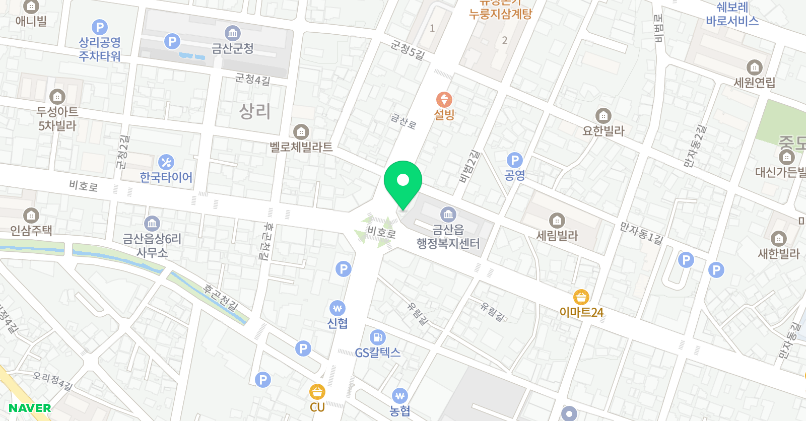 아르떼 무용학원 위치