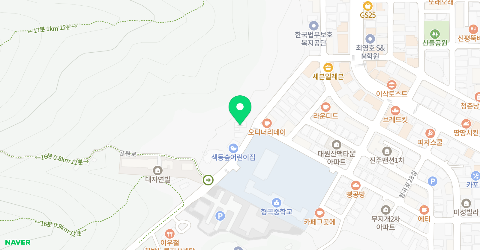 로스 어학원 위치