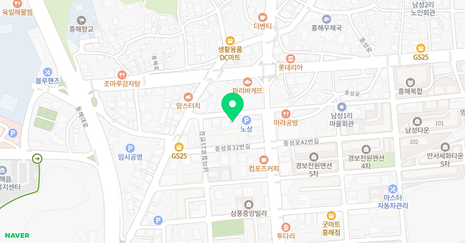 메타 영어수학학원 위치