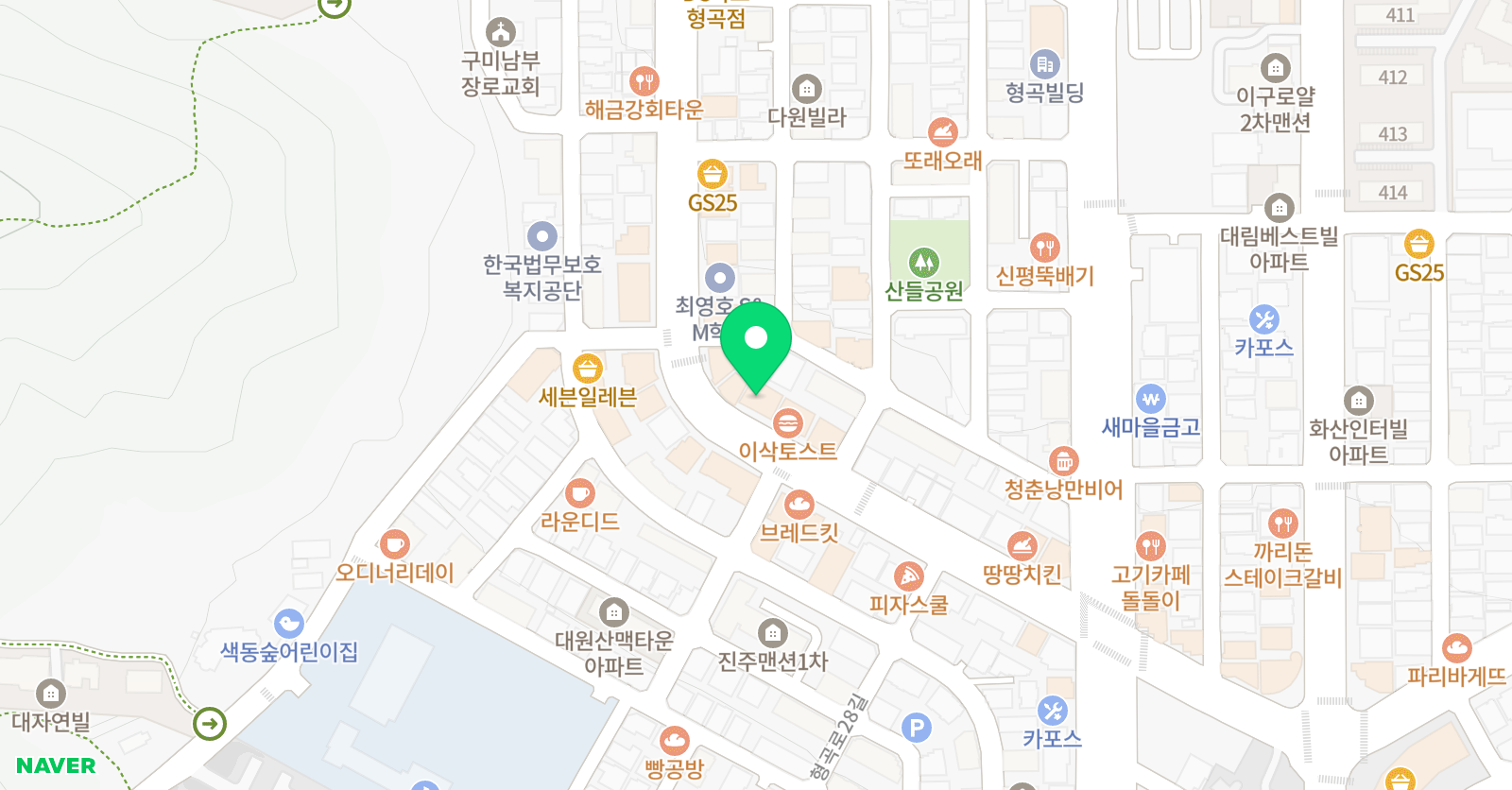 박정민 수학과학학원 위치