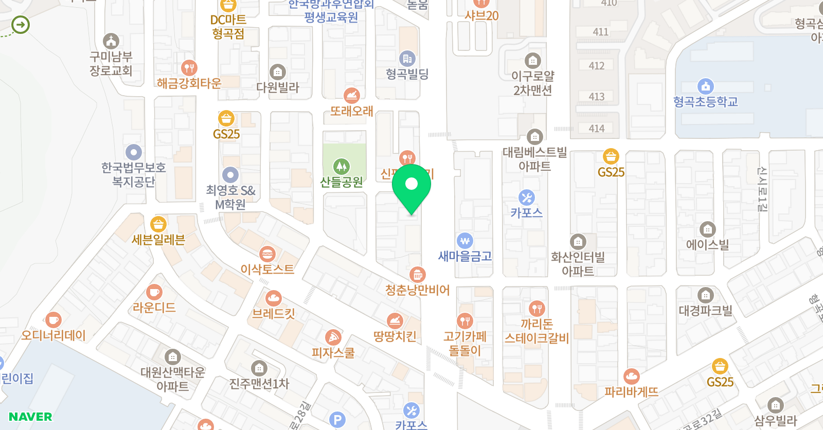 소희 영어학원 위치