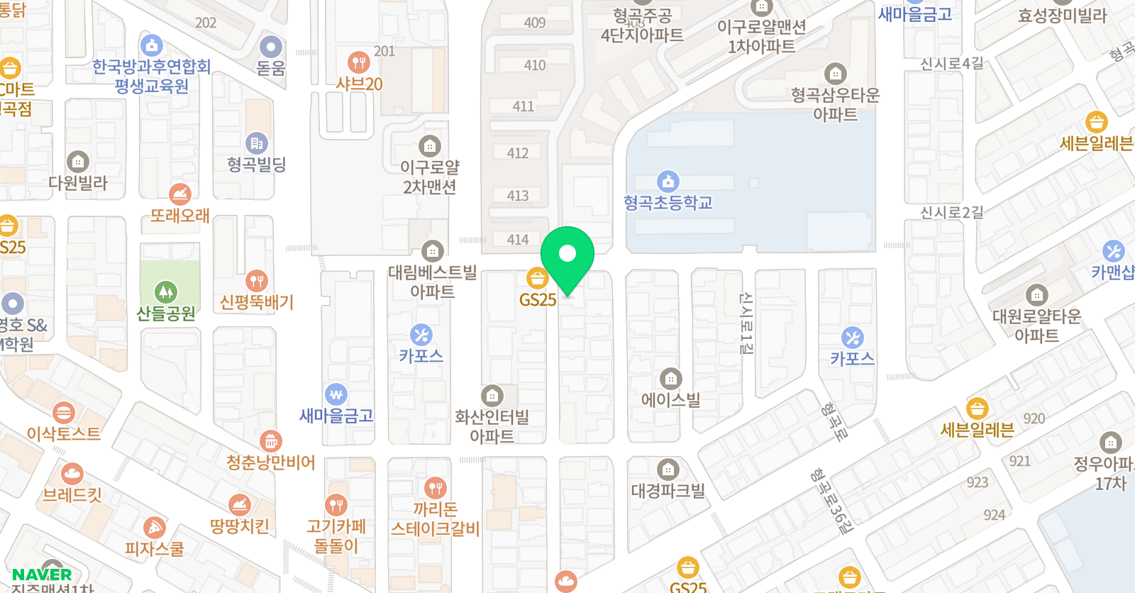 리틀미꽉쌤 수학교습소 위치