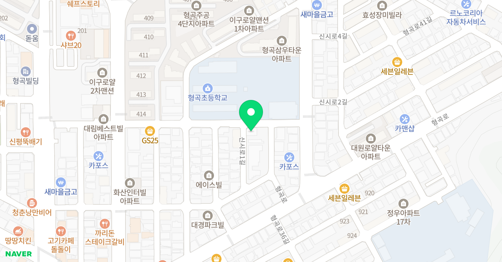 라온 음악학원 위치
