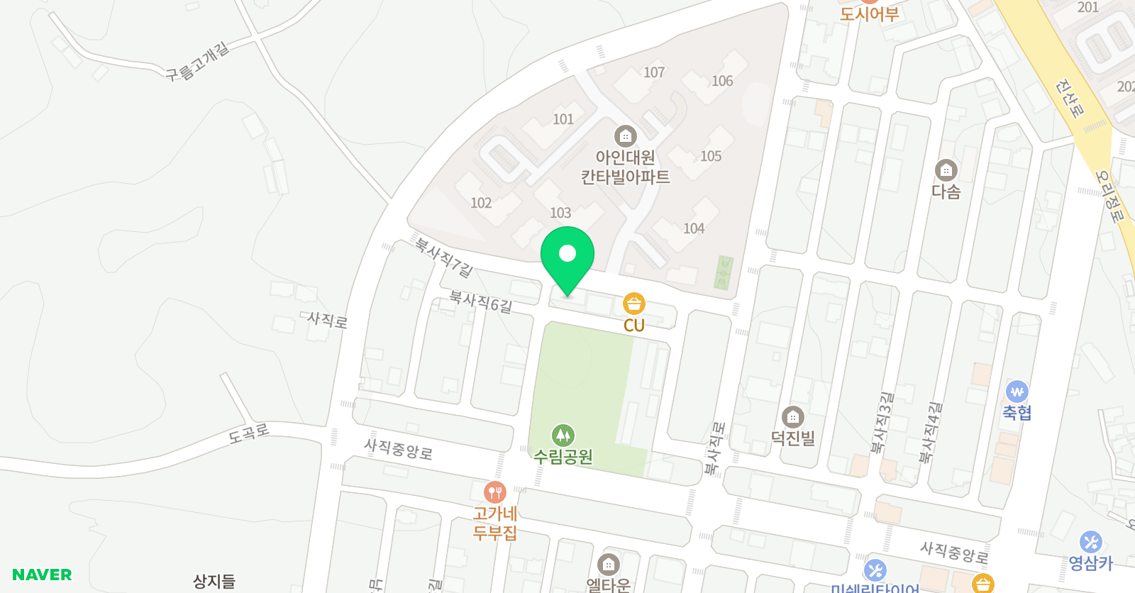 복영 수 태권도장 위치