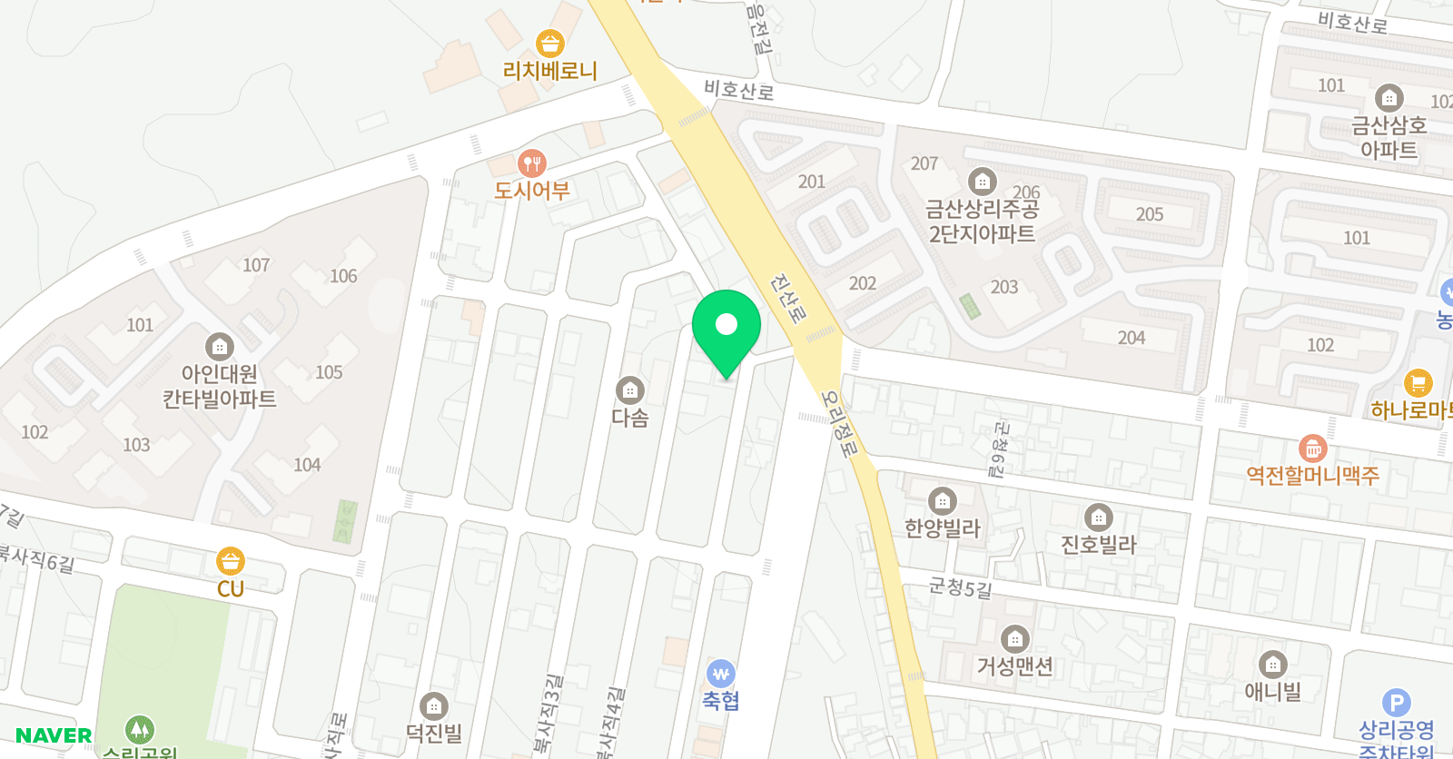 딱따구리 피아노학원 위치