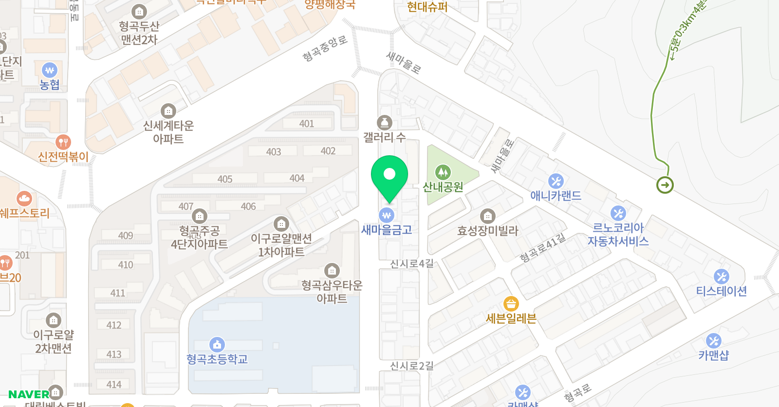 카이저 실용음악학원 위치