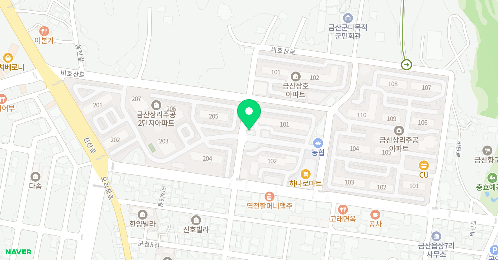 클라라 음악학원 위치
