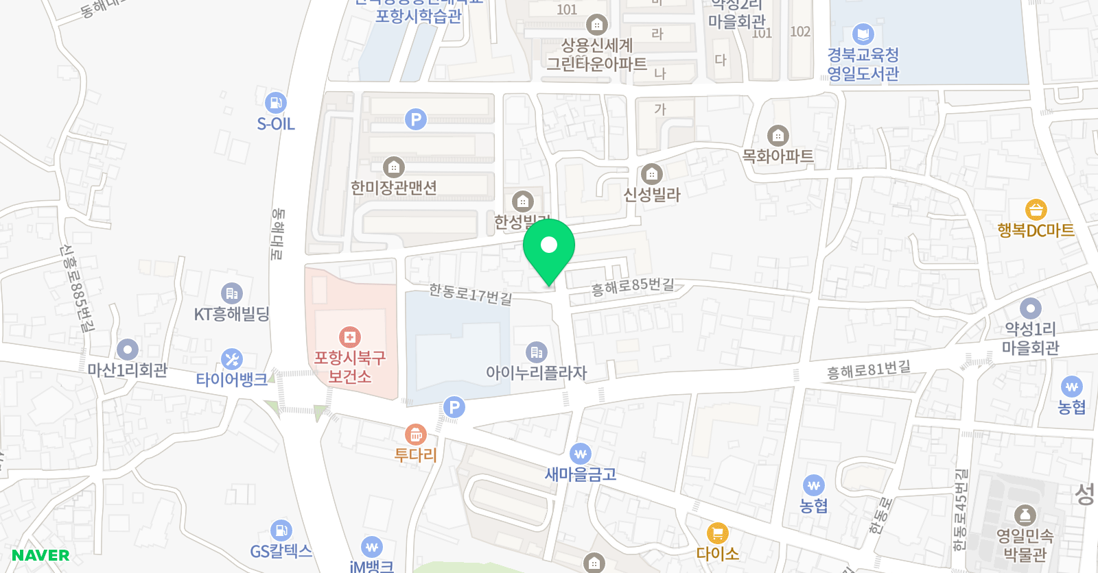 계명 음악학원 위치