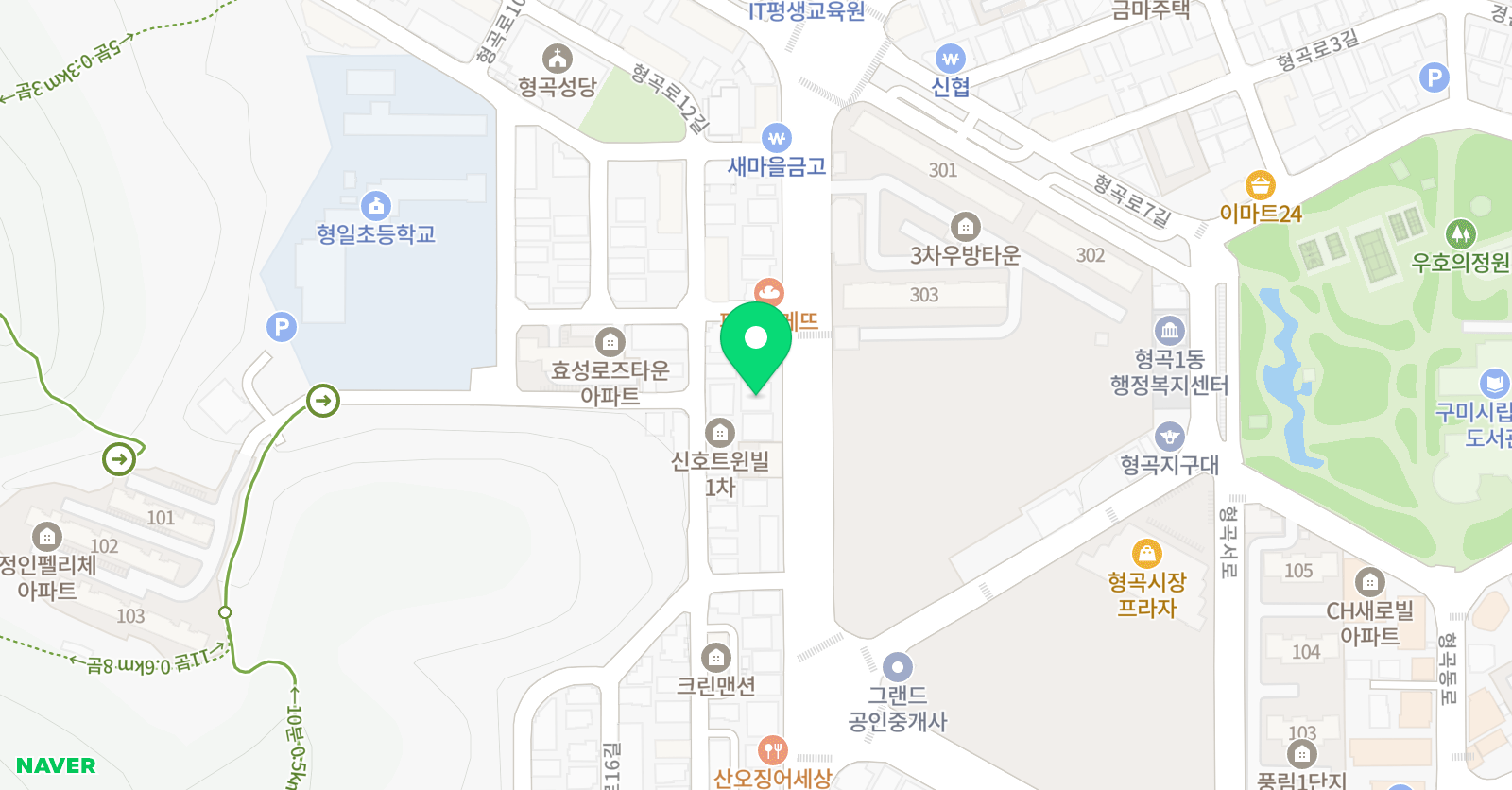 올패스 영.수학원 위치